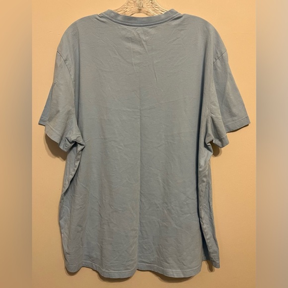 EUC Cremieux Men’s Short Sleeve Crew Neck T-Shirt Solid Blue w/Graphic; Size XL - Picture 2 of 8